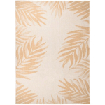 VIDAXL - TAPIS À TISSAGE PLAT D'EXTÉRIEUR 200X280 CM MOTIF DE FEUILLE