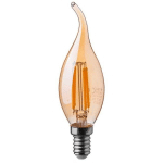 V-TAC - VT-1948 LAMPE FLAMME LED AMBRE 4W FILAMENT E14 2200K - 217114 - AMBRE