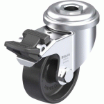 BLICKLE - ROULETTE PIVOTANTE À FREIN Ø 50MM BANDAGE POLYAMIDE PA 6.6 75KG - LRA-POA 50G-FI