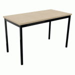 TABLE DE RÉUNION TREFF 120 X 60 CHÊNE DE FIL/ NOIR