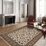 UNAMOURDETAPIS - 80X150 - TAPIS ORIENT STYLE BC SANS MEDAILLON BEIGE 80X150 FAIT EN EUROPE - BEIGE