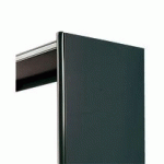 CACHE LATÉRAL RAYONNAGE DE BUREAU ANTHRACITE HAUTEUR 200 CM