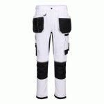 PORTWEST CD845 PANTALON STRETCH WX2 HOLSTER BLANC - TAILLE 36 - STANDARD