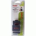 BLISTER DE 3 RECHARGES TRODAT 6/50/2 BICOLORES POUR 5430L