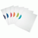CHEMISE À CLIP COLORCLIP MAGIC, FORMAT A4, PP, CLIP - LOT DE 6