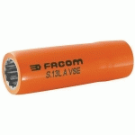 FACOM 1 DOUILLES LONGUES 1/2 12 PANS ISOLÉES 1000 VOLTS SÉRIE VSE FACOM