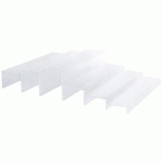 MATFER - MODULE ESCALIER 6 PETITES MARCHES 40 X 400 X 90 MM - 610542