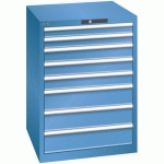 ARMOIRE BLEU CAP. 717X725X1000 AVEC 8 TIR. 200KG - LISTA