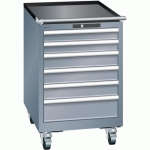 ARMOIRES À TIROIRS GRIS 564X572X890 AVEC 6 TIROIRS 75KG - LISTA