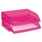 CEP CORBEILLE À COURRIER À L' ITALIENNE 135/2H HAPPYDE COLORIS ROSE / INDIEN 26 X 6,9  X 35,1 CM