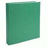 CLASSEUR REMBORDÉ POLYPROPYLÈNE FORMAT ECOLIER 2 ANNEAUX 25MM - 230X215MM - VERT - LOT DE 20