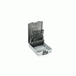 COFFRET DE 25 FORETS EN ACIER HSS LAMINÉS DE 1 À 13MM - HANGER - 155091