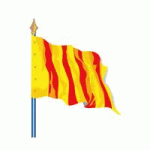 DRAPEAU DE PROVINCE HISTORIQUE PROVENCE BANDE