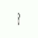 GÂCHE PLATE S D451/453/455 BOUT ROND DOUBLE EMPENNAGE FINITION INOX - VACHETTE - 19800000