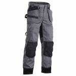 PANTALON DE TRAVAIL ARTISAN+ BICOLORE GRIS/NOIR TAILLE 48 - BLAKLADER