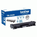BROTHER PACK 2 TONERS HAUTE CAPACITÉ TN2420 NOIR POUR IMPRIMANTE LASER - TONER AUTHENTIQUE