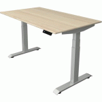 BUREAU ASSIS/DEBOUT MOVE4 ÉLECTR. L140XP80XH64-129CM ÉRABLE - KERKMANN