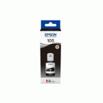 EPSON 105 BOUTEILLE D’ENCRE PIGMENTAIRE NOIRE ECOTANK -  AUTHENTIQUE