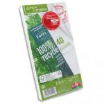 GPV PAQUET DE 40 ENVELOPPES RECYCLÉES EXTRA BLANCHES ERAPURE, FORMAT DL 110X220MM 80G