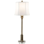 LAMPADAIRE LAMPADAIRE SALON LAMPE ACIER LAITON H 81,3 CM 1 LUMIÈRE