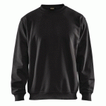 SWEAT COL ROND NOIR TAILLE XL - BLAKLADER