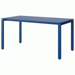 TABLE MALIBU 160X80 T6 SOUDÉ STRA ABS BLEU U525/BLEU 5005 - MANUTAN EXPERT