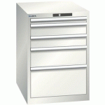 ARMOIRE BLANC GRIS 564X725X850 AVEC 5 TIR. 75KG _ 78.527.180 - LISTA