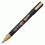 MARQUEUR POSCA PC3M POINTE MOYENNE 0,9 À 1,3 MM - OR