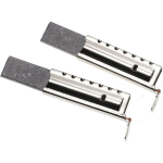 2X BALAIS DE CHARBON POUR MOTEUR 5 X 12,5 X 32MM COMPATIBLE AVEC ARCELIK 6210201000, 6211701000 MACHINE À LAVER, SÈCHE-LINGE - VHBW