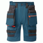 PORTWEST DX444 BERMUDA HOLSTER AMOVIBLES DX4 BLEU METRO - TAILLE 40