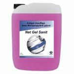 ANTIGEL NET GEL SANIT - BIDON DE 20 LITRES PROGALVA