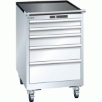 ARMOIRE BLANC PUR 564X725X890 AVEC 5 TIR. 75KG _ 78.546.110 - LISTA