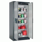 ARMOIRE SÉCURITÉ Q-PEGASUS-90 Q90.195.090.WDAC GRIS/ARGENT - ASECOS