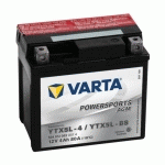 BATTERIE POWERSPORTS AGM YTX5L-4 - 12V 4AH 80A - VARTA