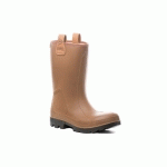 BOTTE DE SÉCURITÉ FOURÉES RIGAIR PRO FUR S5 SRA SRC CI DUNLOP® MARRON/NOIR P - COVERGUARD - 9RFPO90039
