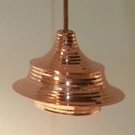 BOVER TIBETA 02 - SUSPENSION LED, CUIVRÉE