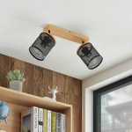 LINDBY KIRIYA SPOT POUR PLAFOND, À DEUX LAMPES