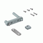 MAINTIEN MAGNÉTIQUE DE PORTE - À VISSER - PUSH - NOIR - WING LINE S HETTICH