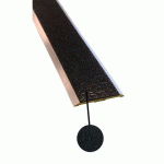 NEZ DE MARCHE PLAT ANTIDÉRAPANT À VISSER 15 M X 41 MM JAUNE - WATTELEZ