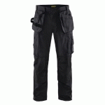 PANTALON DE TRAVAIL ARTISAN NOIR TAILLE 48L - BLAKLADER