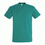 TEE-SHIRT PERSONNALISABLE CLASSIC 150G ADULTE VERT ÉMERAUDE