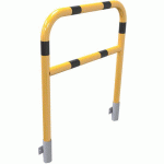 ARCEAU BARRE TRANSVERSALE FIXATION MURALE-JAUNE/NOIR-1000MM - SCHAKE