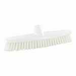 BALAI FROTTOIR FIBRES MI-DURES BLANCHES LARGEUR 28,5 CM
