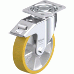 BLICKLE - ROULETTE PIVOTANTE À FREIN Ø 200MM BANDAGE POLYURÉTHANE PU 800KG - LH-ALTH 200K-FI