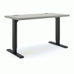 BUREAU PREMIUM RÉGLABLE ELEMENTS SOLID 1380 - ARGENT - NOIR - ACTIFORCE