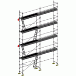 ÉCHAFAUDAGE FAÇADIER DUO-45 - LOT 70 M2