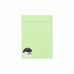 LOT DE 10 - PAQUET DE 5 ENVELOPPES POLLEN 229X324MM 120G/M² - VERT