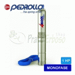 PEDROLLO - 4BLOCKM 2/12 (30M) - POMPE ÉLECTRIQUE SUBMERSIBLE MONOPHASÉE 1 HP