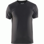 T-SHIRT STRETCH GRIS FONCÉ TAILLE S - BLAKLADER