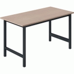 TABLE TRAVAIL TPL PLT MULTIPLIS HETRE L1500 7016 ANTHRACITE - SOFAME